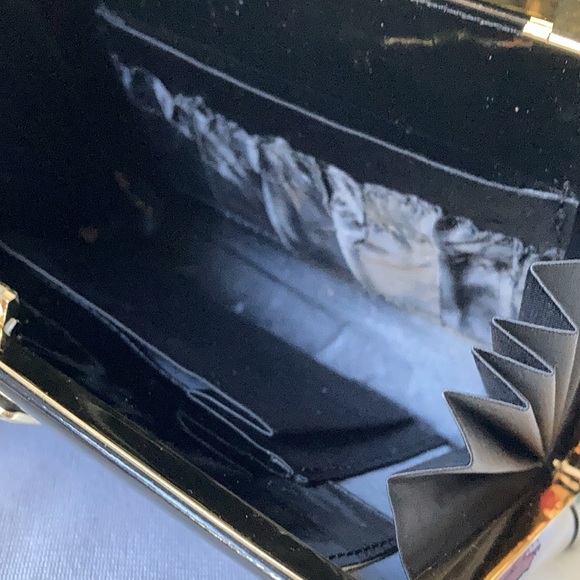 Vintage 80’s PRINCE patent leather Handbag - Picture 4 of 6